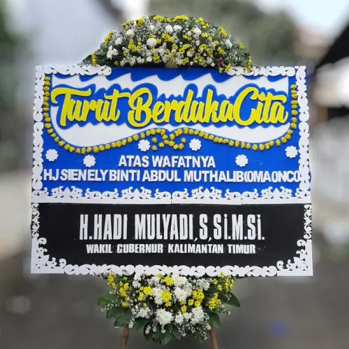 Karangan Bunga Duka Cita Waringinkurung